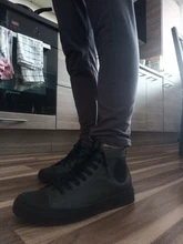 Casual Shoes Gray Large-Size Velvet High-Top Winter Mens Fashion Plus Cool 46 Cotton