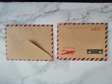 10 unids/lote Mini Retro Vintage París sobre de papel de moda lindo Kawaii papelería coreana para tarjetas