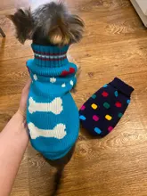 Sweater Bulldog-Outfit Chihuahua-Coat Knitted French Winter Dogs Warm for Small Pug-Clothing