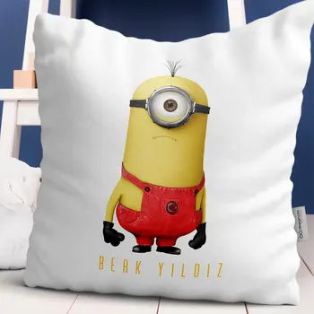 

Personalized Minions Design White Pillow-20