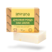 Косметика, натуральная косметика, Levrana, Леврана, Натуральное мыло, NHMS05, Натуральное мыло ручной работы Дубовая роща, 100 г