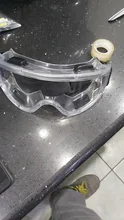 Gafas de seguridad antisalpicaduras, lentes de seguridad a prueba de polvo y viento para trabajo en laboratorio, protección ocular, investigación Industrial, lentes transparentes