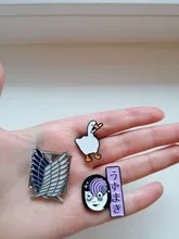 Brooch Pins Jewelry Badges-Accessories Game Goose Untitled Metal-Alloy Hard Enamel HONK