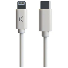 USB-C кабель Lightning MFI(1 м) белый