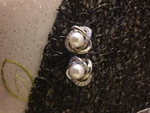 Pendientes de plata de ley 925 con perlas de circonita, pendientes de lujo para mujeres