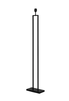 

Black METAL SHIVA foot lamp display not included 30X141