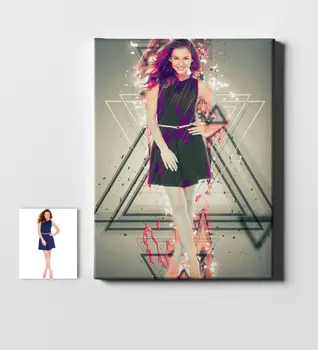 

Personalized Abstract Design Canvas Print (50x70 cm.) 3