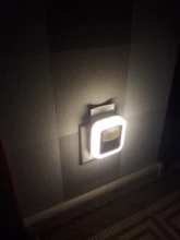 Decor-Lamp Closet Light Bedroom Led-Night-Light Staircase Motion-Sensor Christmas-Gift