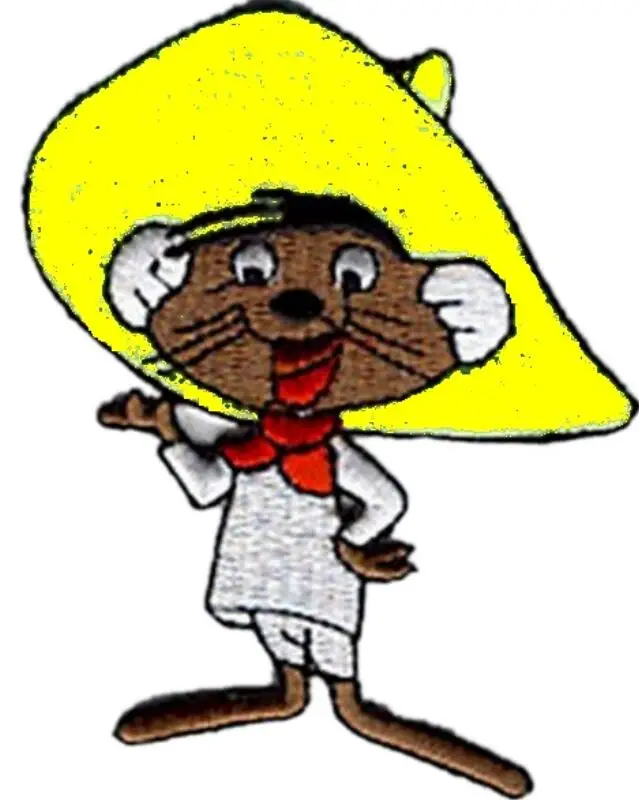 3.3" Cartoon Mouse TV MOVIE Series Iron On Patch rock retro applique dropship |