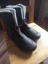 Las nuevas mujeres botas de invierno botas bota de nieve tobillera caliente de botas de mujer plataforma plana tamaño 35-43