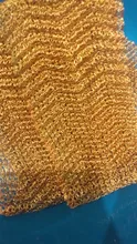 0.5-10 Meter 4 Wires Pure Copper Mesh Woven Filter Sanitary Food Grade For Distillation