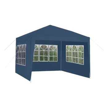 

Garden Flag 3 walls navy blue 3x3m P5504 Blue