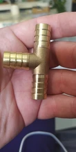 Pipe-Fitting Hose Brass Copper 16mm Barb 2-3-4-Way-Connector 10mm 12mm 19mm for 4mm 5mm