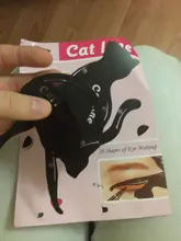 Beauty-plantillas de molde para cejas para mujer, 2 unids/lote, utensilio de maquillaje para ojos, delineador, plantilla moldeadora