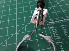 Juego de Kit de pistola para soldar LCD Digital, 60W, A-BF, 836D, soldadura de hierro, temperatura ajustable, herramientas eléctricas, puntas de soldadura