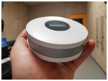 Detector de humo combinado, Detector de monóxido de carbono con pantalla, con batería, Sensor de alarma