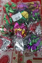 Crinkle Balls 12pcs Colorful Ball Sound Tin Paper Toy for Cat Durability Vocalization