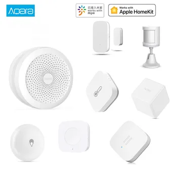

Aqara Hub Human Body Sensor Temperature Sensor Water Leak Sensor Wireless Switch Works With Mihome Apple Homekits