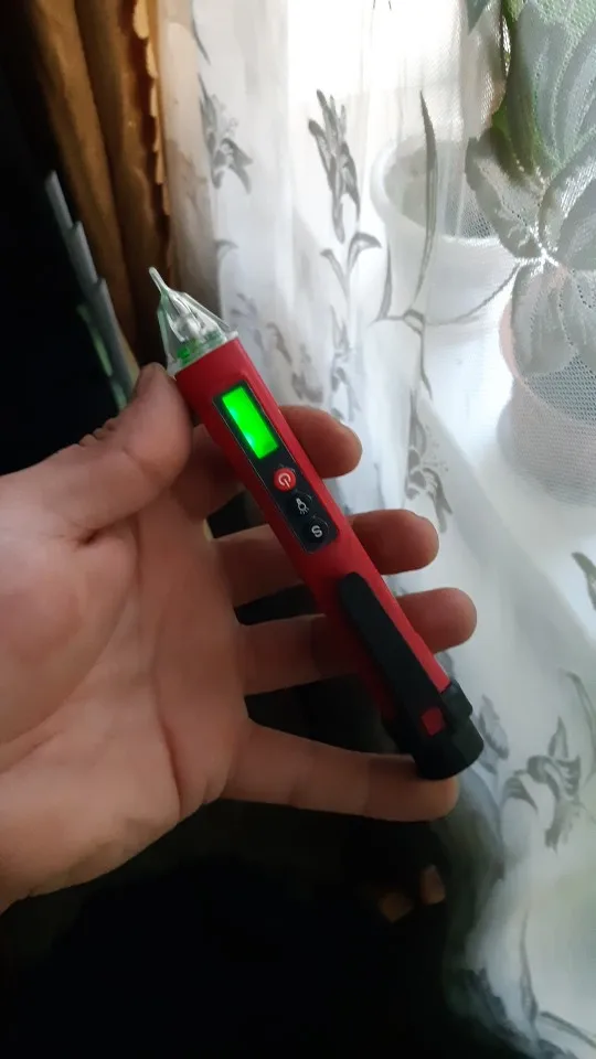 Отзыв о товаре ANENG VC1010 вольтметр цифровой тестер индикатор напряжения тестер напряжения Цифровые датчики напряжения переменногопостоянного тока умная бесконтактная ручка измерительный прибор индикаторная отвёртка вольтметры от пользователя A***v