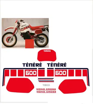 

XT 600 Z TENERE 1987 1VJ STICKERS ADESIVI DECAL SET KIT COMPATIBILI