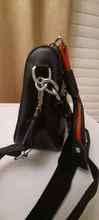 Bolsos cruzados de cuero genuino para mujer, bolso de hombro femenino de marca famosa, correa de hombro ancha a la moda, Bolsa pequeña suave