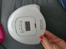 SUNX5 Max-Lámpara LED para secado de uñas, lámpara UV de hielo de 45/36/18 LED para secado de esmalte de Gel, temporizador, herramientas de manicura con Sensor automático, 90/72/36W