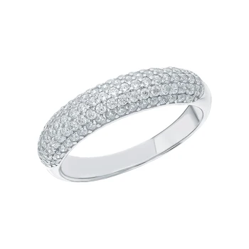 

Silver ring with cubic zirconia sunlight sample 925