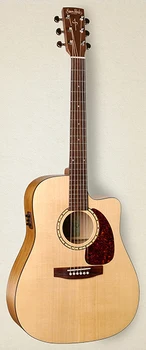 

029044 woodland CW spruce QIT electro acoustic guitar, Simon & Patrick