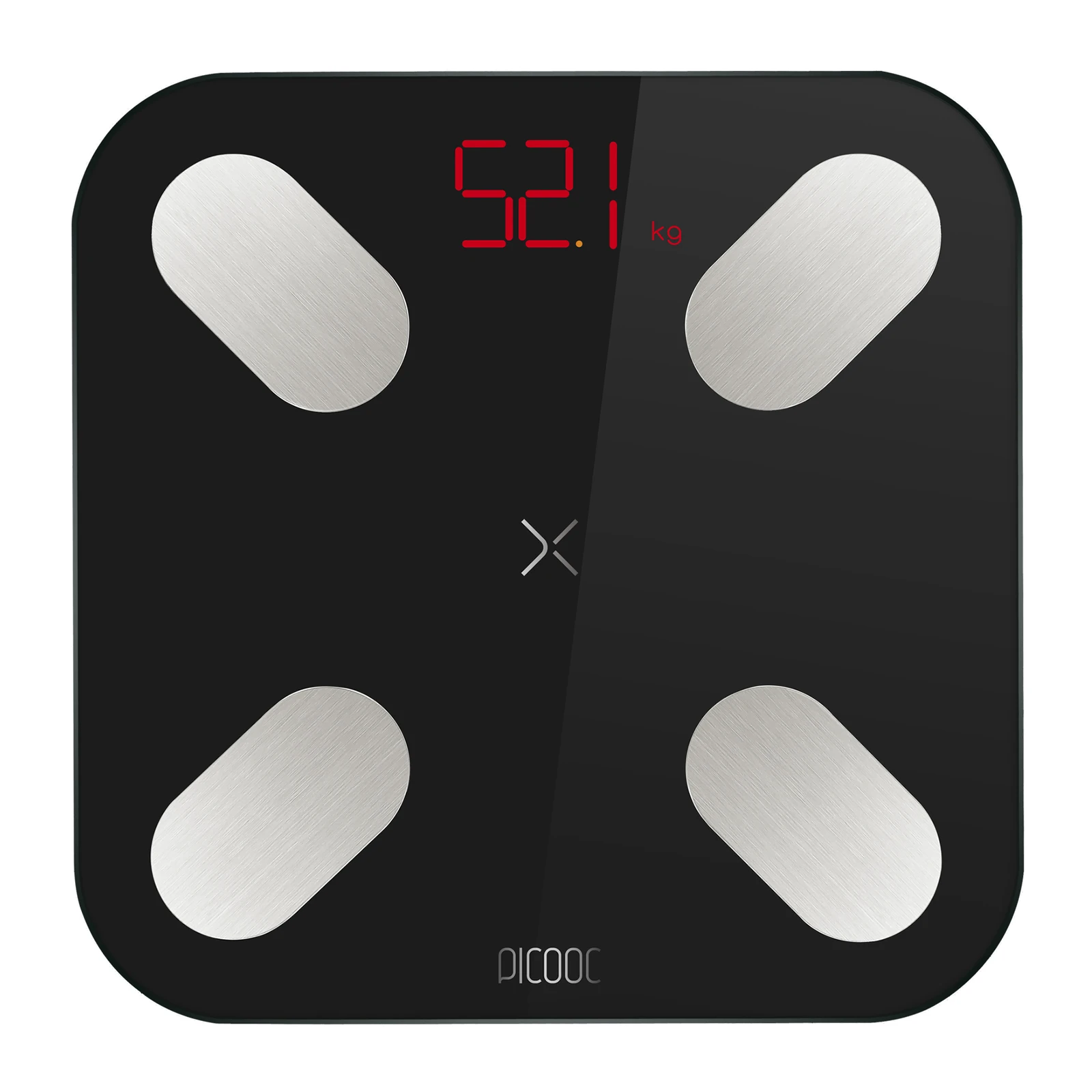 Умные весы Picooc Mini (Bluetooth 26х26 см) цвет черный | Дом и сад