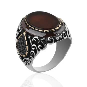 Sterling Silver Turkish Onyx Ring