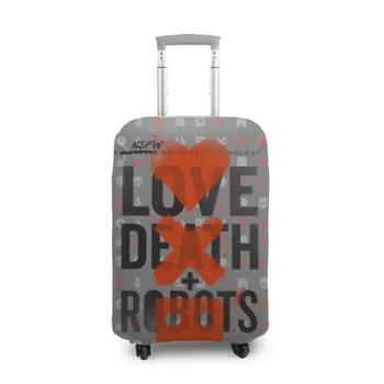 

Case for a suitcase 3D love death + robots