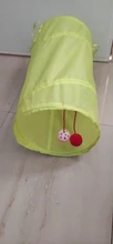 Pet-Cat-Toy Balls Tunnel-Tubes Crinkle Rabbit Play 2-Holes Puppy-Ferrets Dog Fold Collapsible