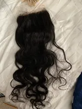 Extensiones de pelo humano Remy para mujeres negras, accesorio Invisible con cierre Frontal de malla HD, 5x5, encaje de encaje predespuntado