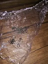 20 unids/lote de 2 #4 #6 #8 #10 #, pasadores de conector de pesca, rodamiento giratorio de acero inoxidable con aparejos de presión para pesca