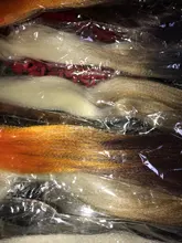 Mirras Mirror-extensiones de cabello sintético, trenzas profesionales de fibra de baja temperatura, fácil de estirar