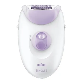 

Electric Hair Remover Braun 3170 Silkepil 3 12V White Violet