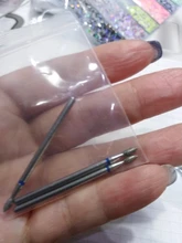 Juego de brocas de diamante para uñas acrílicas, 3 uds., taladro profesional para cutículas, manicura y pedicura, para salón de casa y Spa