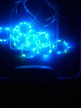 LED Garland Curtain Battery Fairy-Lights Window The on USB Christmas 3MX3M