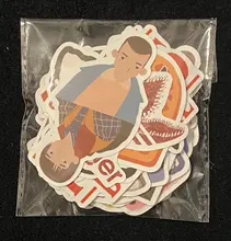 Pegatinas de Stranger Things para niños, 10/50 Uds., Anime, Pegatina, para ordenador portátil, teléfono, tabla de Skate de nevera, Maleta, Pegatina divertida