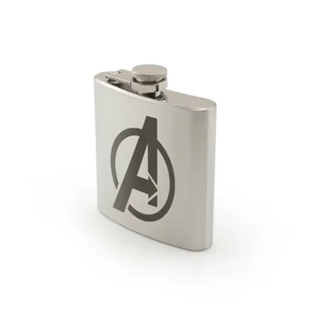 

AVENGERS Hip Flask Hip Flask Laser Engraved Novelty Whiskey