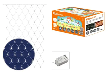 

Garland New Year's "network" 1,5x1.5 m, white light, 8 modes, outdoor use, IP44, TDM