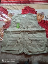 Sleeveless Vest Waistcoat Multi-Pocket Photograph 10XL Big-Size Casual Cotton Summer