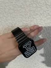 Correa de acero inoxidable para Apple Watch, banda de 44mm y 40mm para iWatch de 42mm/38mm, pulsera de Metal de mariposa para Apple watch serie 5 4 3 se 6