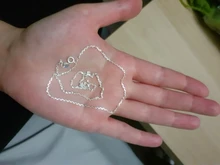 Nueva joyería de plata de ley 925 NEHZY, collar de cadena a la moda para mujer, accesorios de Collar corto, venta al por mayor de gama alta