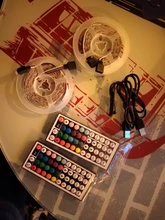 5V WIFI USB Bluetooth 1M-30M 5050 tiras de Led USB Luz impermeable RGB cinta de diodos Led lámpara para decoración de dormitorio de fondo