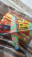 Avión planeador volador DIY para niños, 50 unidades/juego, modelo para niño y niña, juguetes educativos, vehículos de espuma para niños, regalo de cumpleaños y Navidad