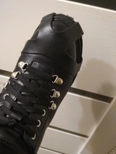 1 par S-XXL 10 pendientes Anti-Skid hielo de nieve escalada zapatos picos agarres para hielo tacos crampones invierno escalada antideslizante cubierta de zapatos
