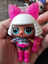 Elegir Original nuevo LOL sorpresa Sets de muñecas de la reina abeja coche 8cm hermana chica muñeca raro estilos limitada colección juguetes para niños de regalo