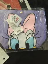 Lindo Disney de tendencia de moda bolsos de Mickey Mouse casual pequeño bolso mickey Minnie Portátil Bolsa de lona esposas bolsa de almuerzo bolsa de caja