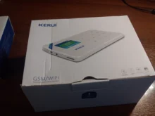 KERUI-sistema de alarma de seguridad para el hogar Detector de movimiento, Control de fuego, Detector de humo, alarma, pantalla con WIFI, GSM, TFT, 1,7 pulgadas, W18